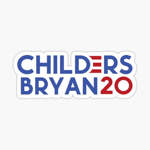 CHILDERS BRYAN 2020 Sticker