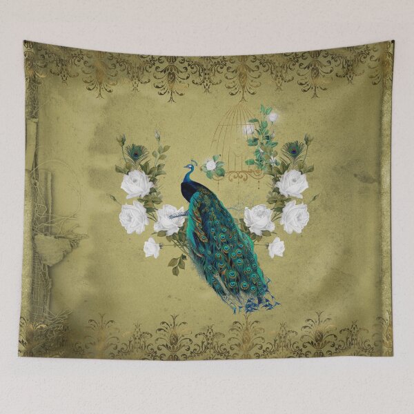 Item preview, Wonderful peacock, vintage design designed and sold by nicky2342.