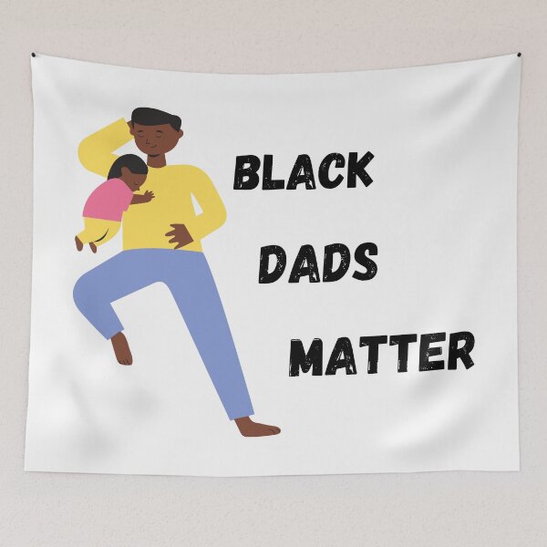 Item preview, black dads matter designed and sold by artjojo.