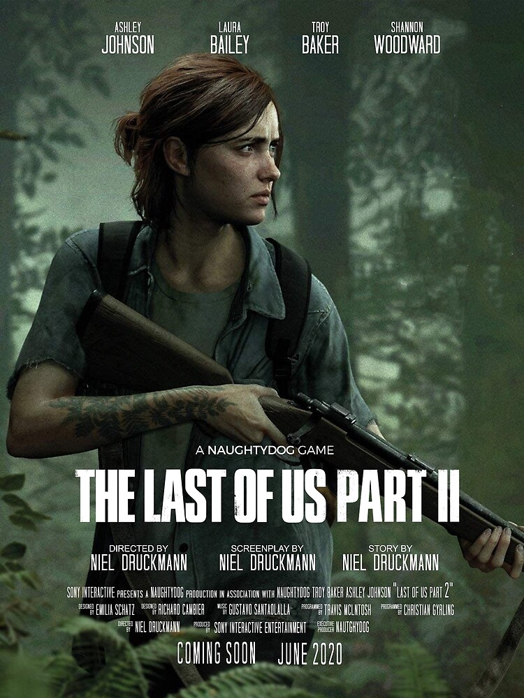 Authentic The Last Of Us Part 2 Poster Hot Sex Picture