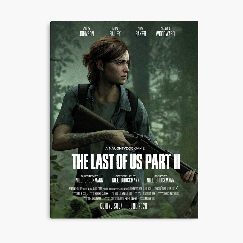 Last of Us Part 2 Movie Poster Photographic Print