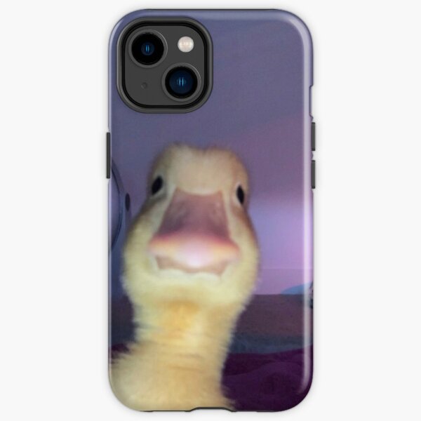 Funny duck selfie iPhone Tough Case