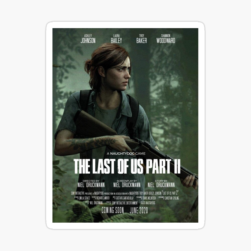 Last of Us Part 2 Movie Poster Photographic Print