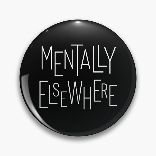 Item preview, Mentally elsewhere designed and sold by Zagach Letters.
