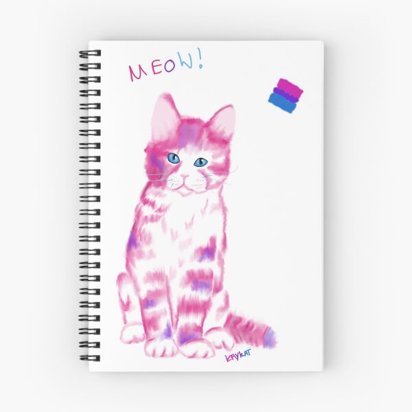 Item preview, The Bisexual Pride Cat designed and sold by Kay-Kat.