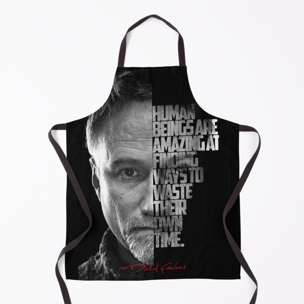 Item preview, Black and white David Fincher Quote. designed and sold by Enea Kelo.