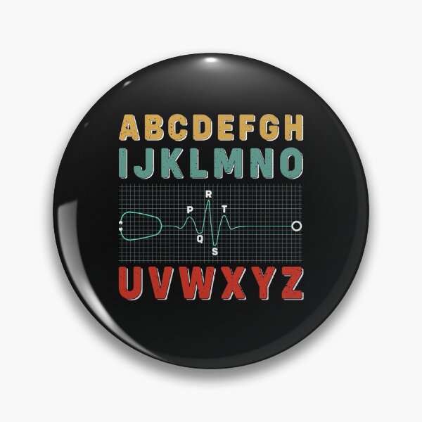 Item preview, Funny PQRST Complex ECG Waves Nursing Gift For RN, ICU Nurse designed and sold by Best Designer.