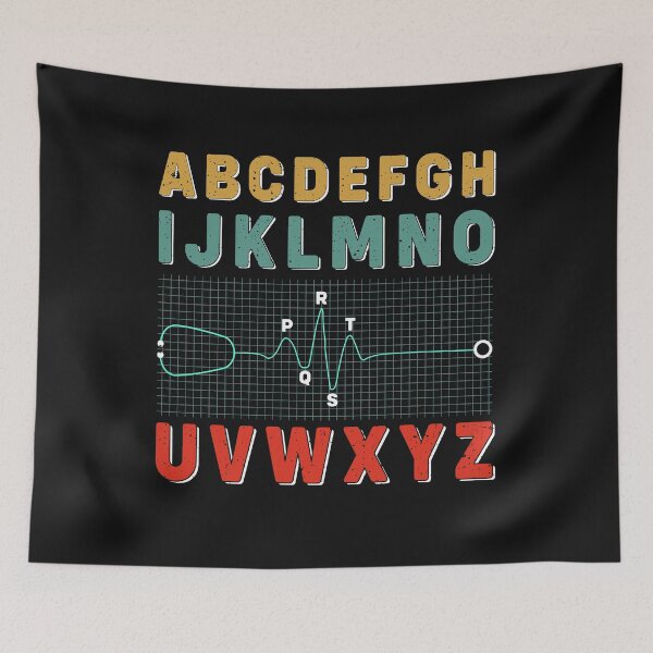 Item preview, Funny PQRST Complex ECG Waves Nursing Gift For RN, ICU Nurse designed and sold by Best Designer.