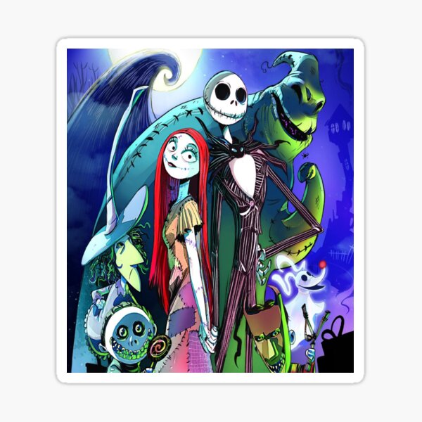 Nightmare before Christmas II | DreamscapesbyTeresa Sticker