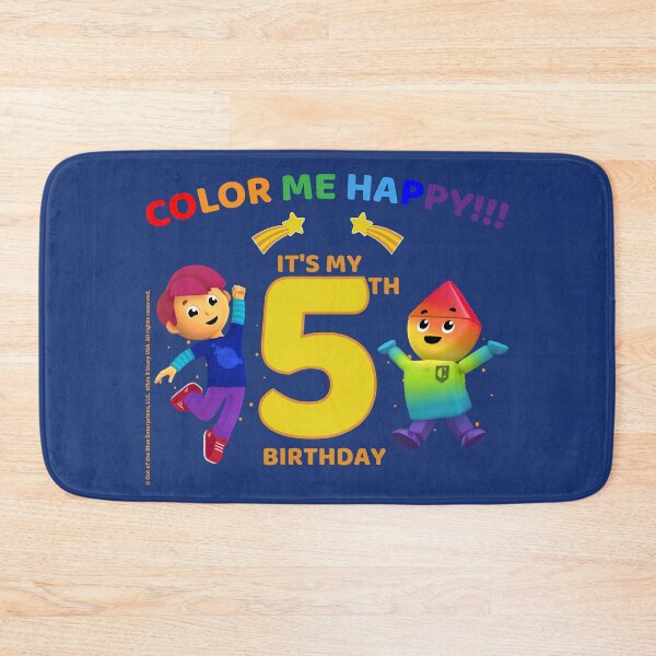 Item preview, Color Me Happy 5th Birthday Boy Shirt Charlie's Colorforms City designed and sold by IntegrityDesign.