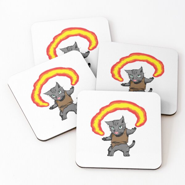 Item preview, Cat Fire Mage designed and sold by Akash Pradhan.