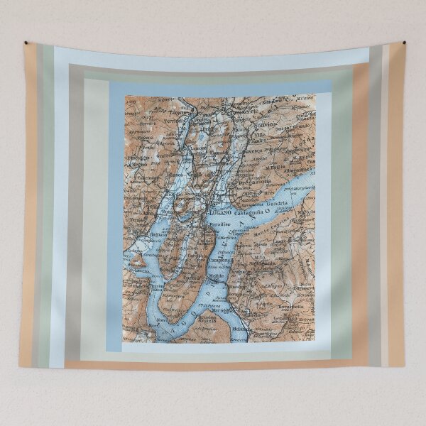 Item preview, Lago di Lugano, Italia / Italy designed and sold by djrunnels.