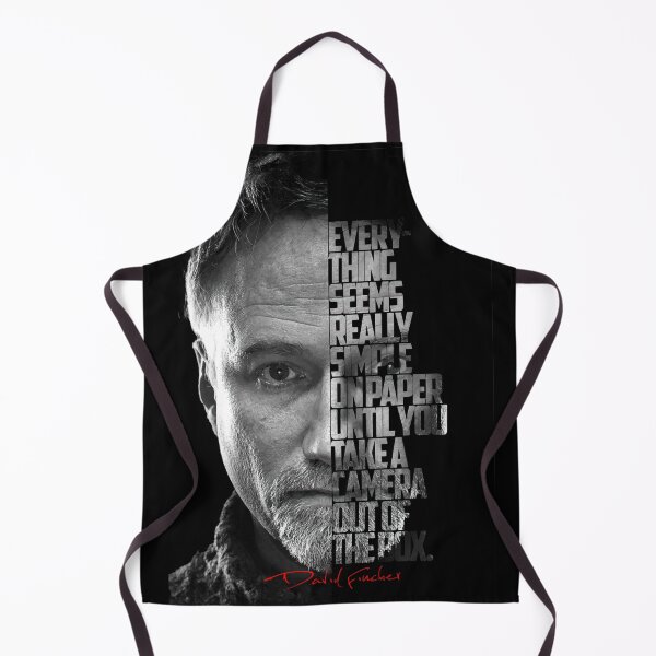 Item preview, Black and white David Fincher Quote. designed and sold by Enea Kelo.