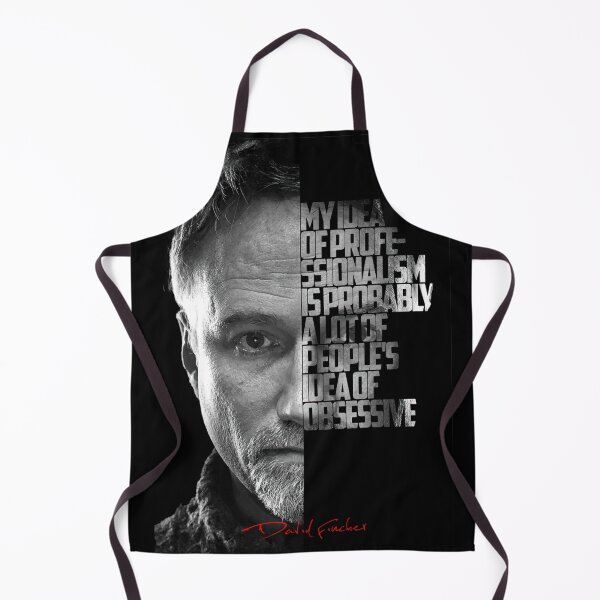 Item preview, Black and white David Fincher Quote. designed and sold by Enea Kelo.