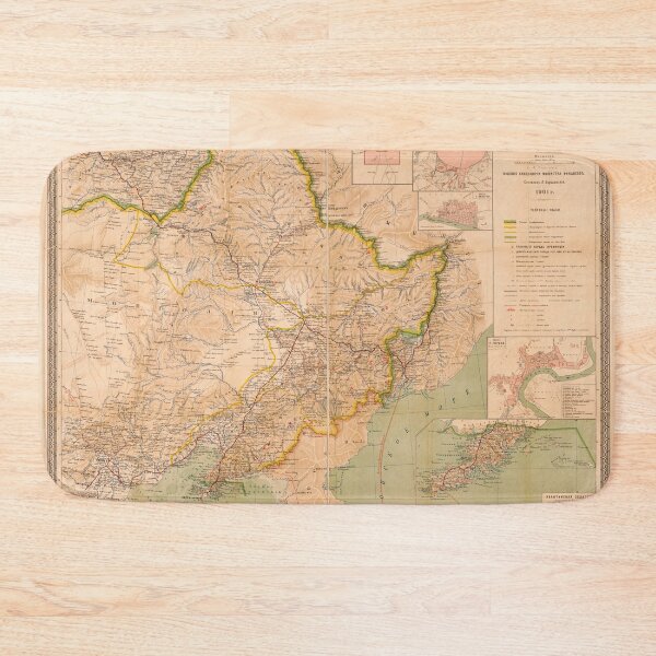 Item preview, Map of Manchuria, China (1901) designed and sold by allhistory.
