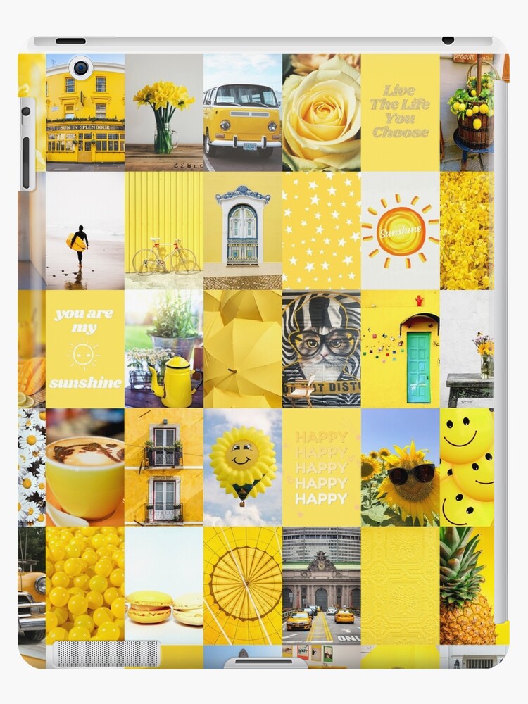 Yellow moodboard good 2025 vibes