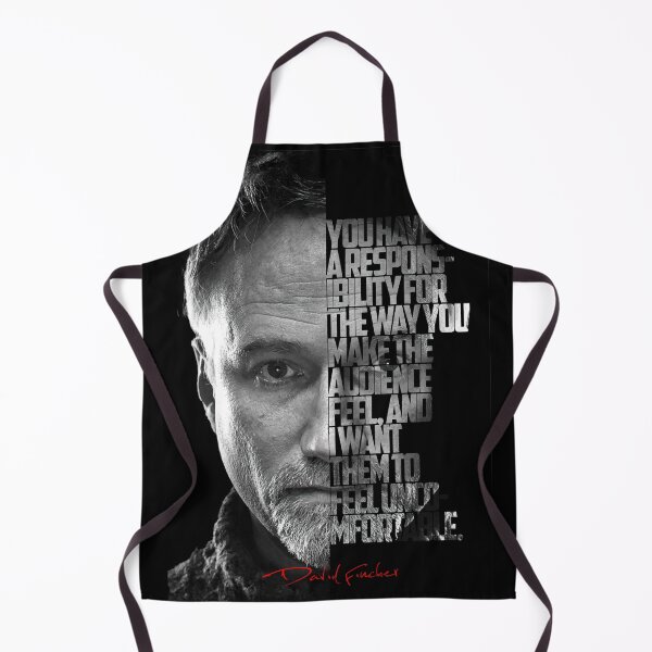 Item preview, Black and white David Fincher Quote. designed and sold by Enea Kelo.