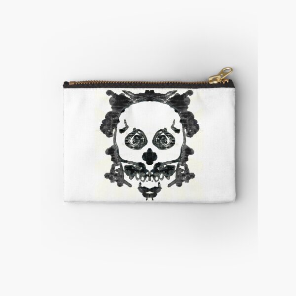Artikelvorschau, Rorschach Skull Inkblot entworfen und verkauft von FlutterKatArts.