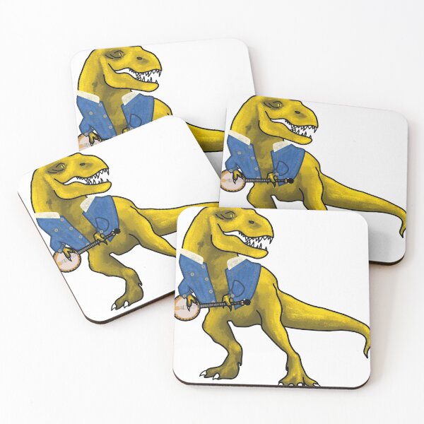 Item preview, Folk Music Dinosaur designed and sold by KatieGracePreus.