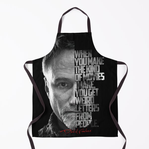 Item preview, Black and white David Fincher Quote. designed and sold by Enea Kelo.