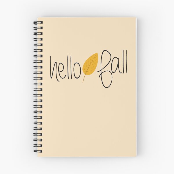 Item preview, Hello Fall Leaf Minimalistic designed and sold by saadmery2020.