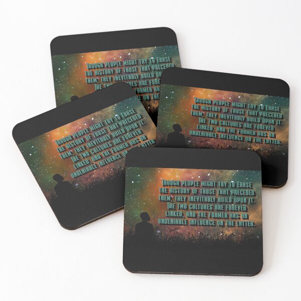 Item preview, Though people might try to erase the history of those that preceded them, they inevitably build upon it designed and sold by ShadowSparkPub.