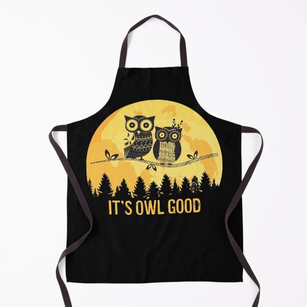 Item preview, It's Owl Good Cute Owls Full Moon designed and sold by ForFunDesigns.