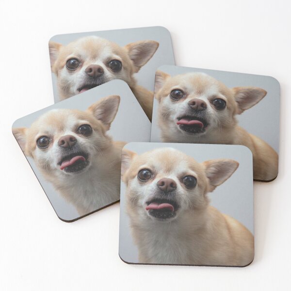 Item preview, Chihuahua Dog pets dogs cute full face tongue designed and sold by Coolstuff4you71.