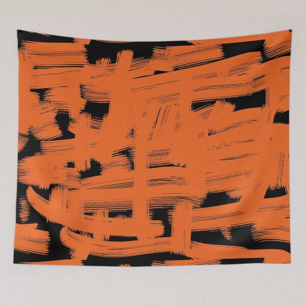 Item preview, Orange Brush Strokes designed and sold by HectorCantres.