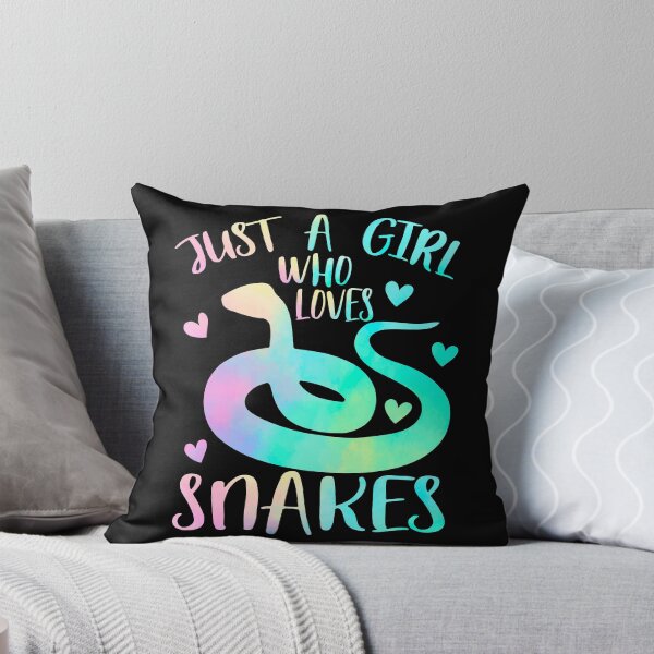 Item preview, Just a Girl who loves Snakes designed and sold by PrettyPittie Shop.