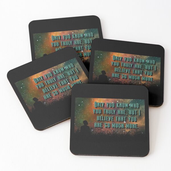 Item preview, Only you know who you truly are, but I believe you that you are so much more designed and sold by ShadowSparkPub.