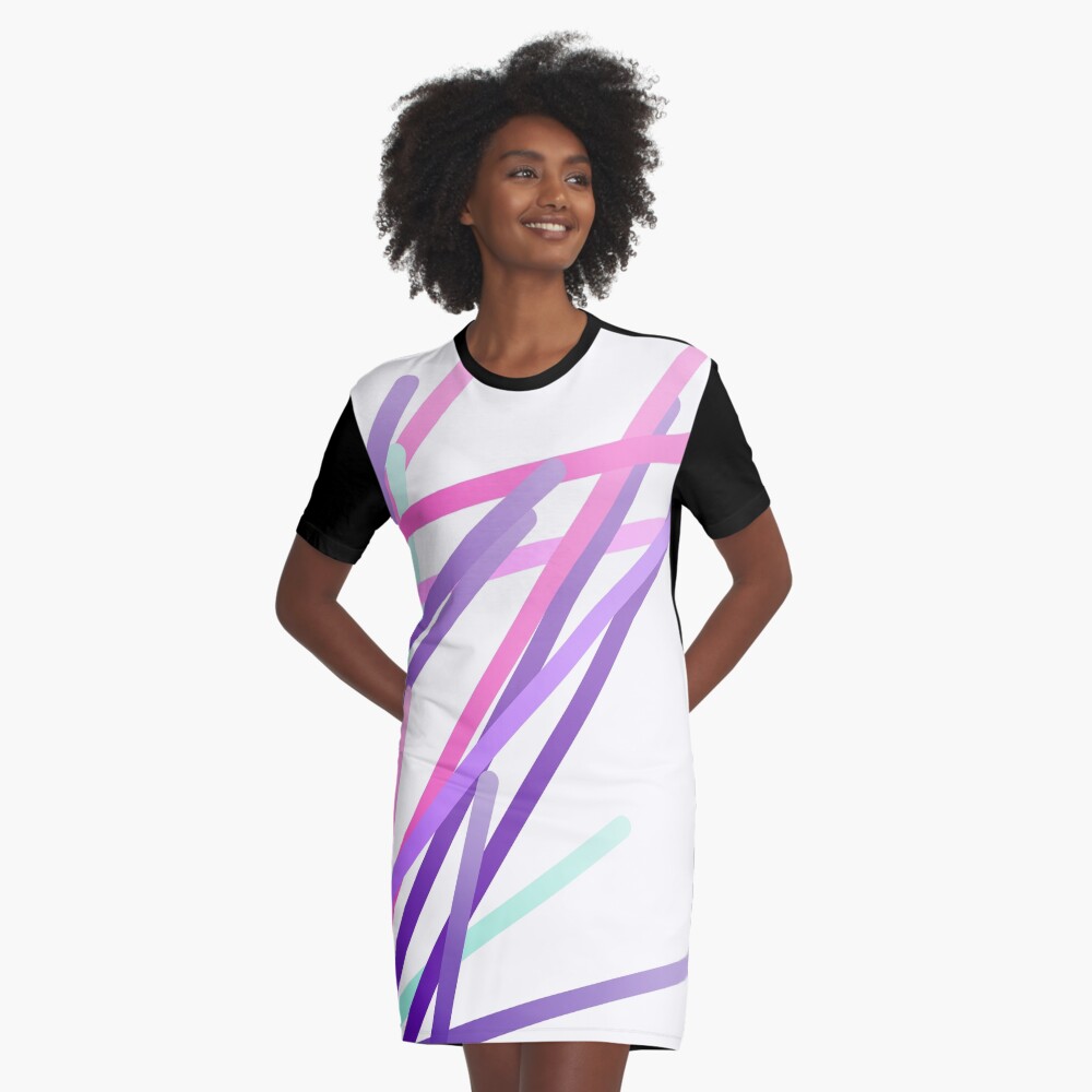 Item preview, Graphic T-Shirt Dress designed and sold by anaulin.