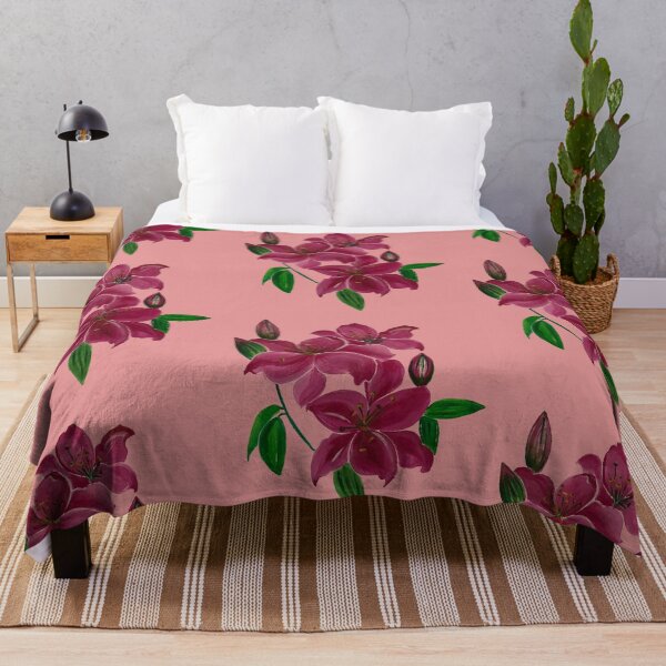 Item preview, Vibrant blossoming Lilies  designed and sold by DollyJ.