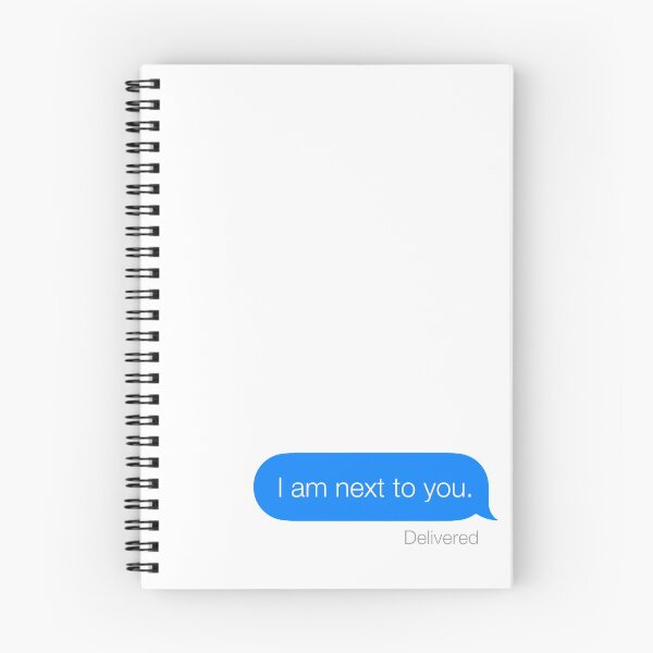 Item preview, I am next to you.   designed and sold by MBartistic.