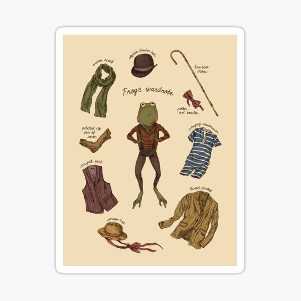 Frog's Wardrobe Sticker