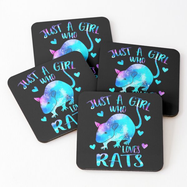 Item preview, Just a Girl who loves Rats designed and sold by PrettyPittie Shop.