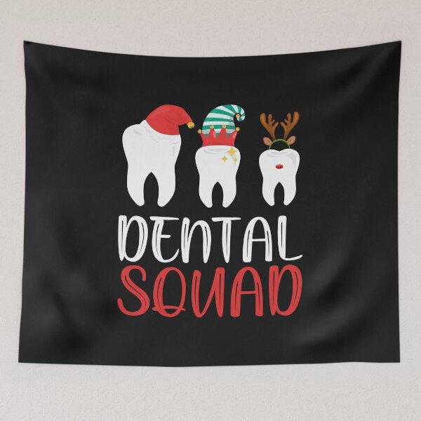 Item preview, Dental Squad Funny Christmas Party Shirt designed and sold by ShirtStar0815.