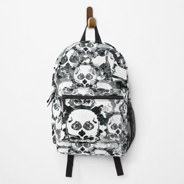 Item preview, Rorschach Skull Inkblot pattern designed and sold by FlutterKatArts.