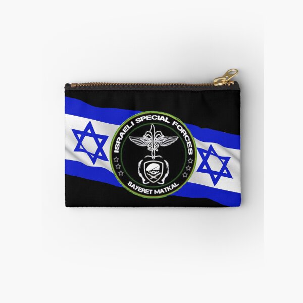 Item preview, SAYARET IDF ISRAEL BANNER designed and sold by THE AMERICAN TEEVANGELIST.