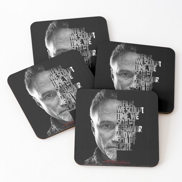Item preview, Black and white David Fincher Quote. designed and sold by Enea Kelo.