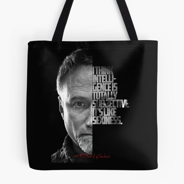 Item preview, Black and white David Fincher Quote. designed and sold by Enea Kelo.