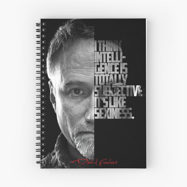 Item preview, Black and white David Fincher Quote. designed and sold by Enea Kelo.