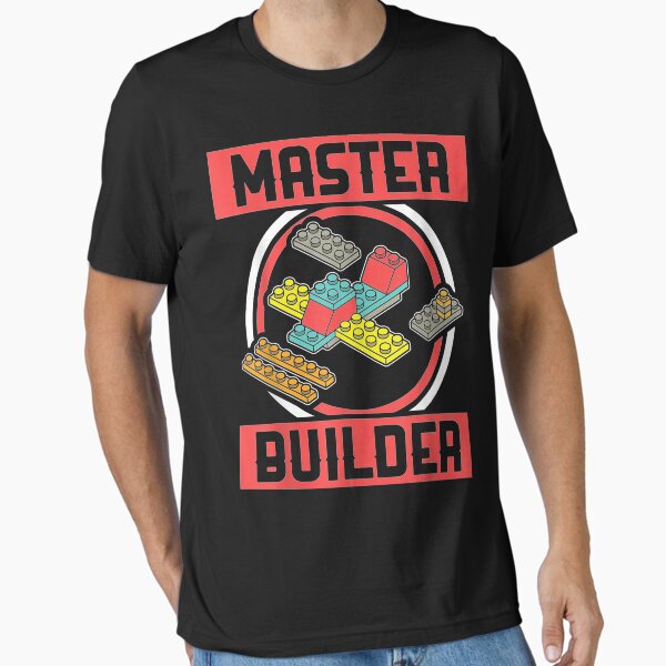Item preview, Master Builder Kids Building Blocks Birthday Bricks Boy Gift designed and sold by ElieserGomez.