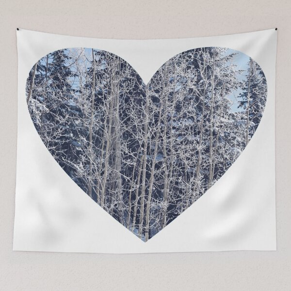 Item preview, snowy heart (2) designed and sold by LifeAsGeneration Z.