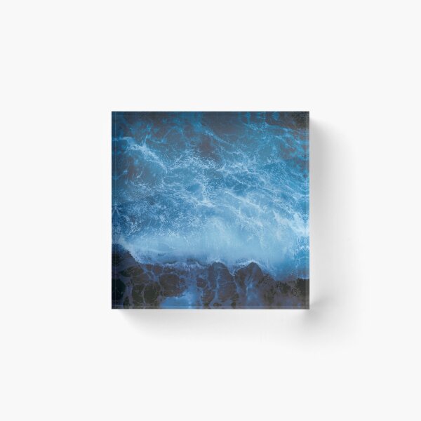 Item preview, Dark Ocean Waves designed and sold by stuff-n-stuff.