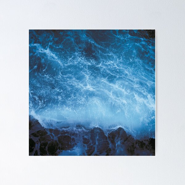 Item preview, Dark Ocean Waves designed and sold by stuff-n-stuff.