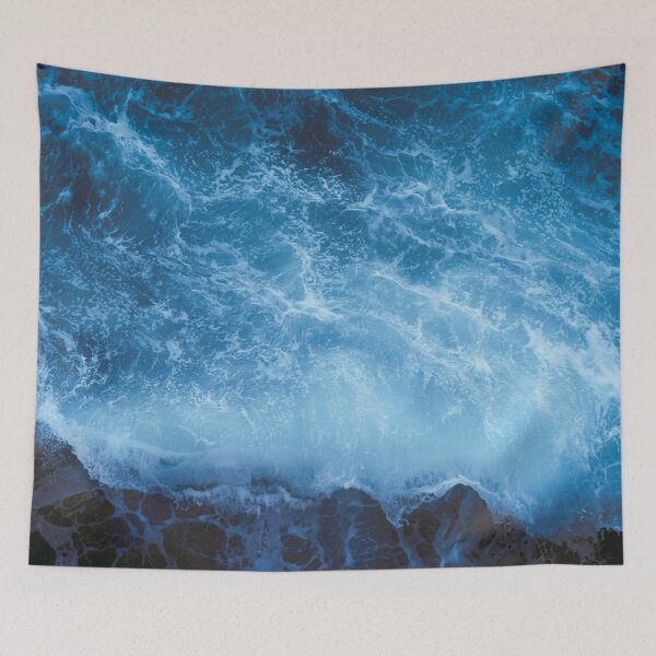 Item preview, Dark Ocean Waves designed and sold by stuff-n-stuff.