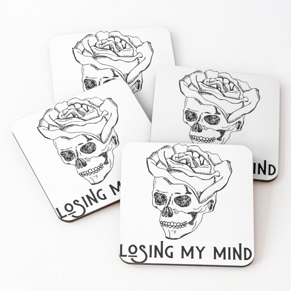 Item preview, Losing my mind, Skull Flower. designed and sold by Peculiar Parents Club.
