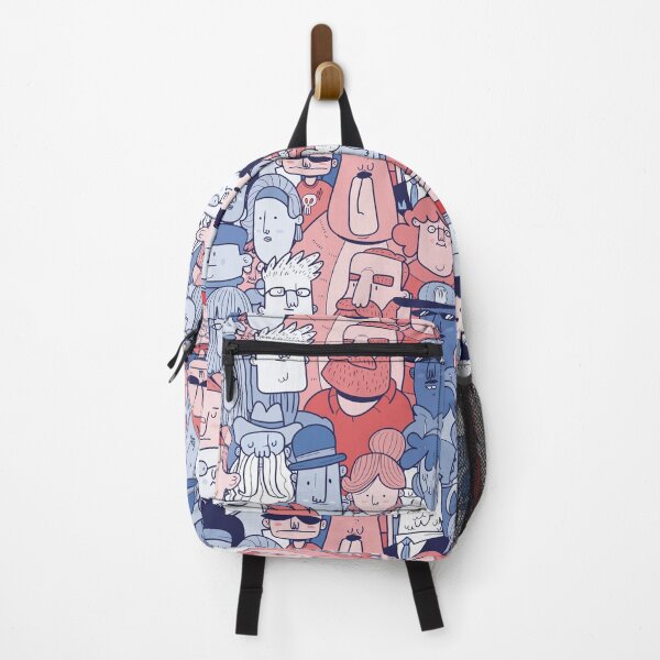 Item preview, Cartoon Doodle People Crowd designed and sold by Vector Scout Lab.