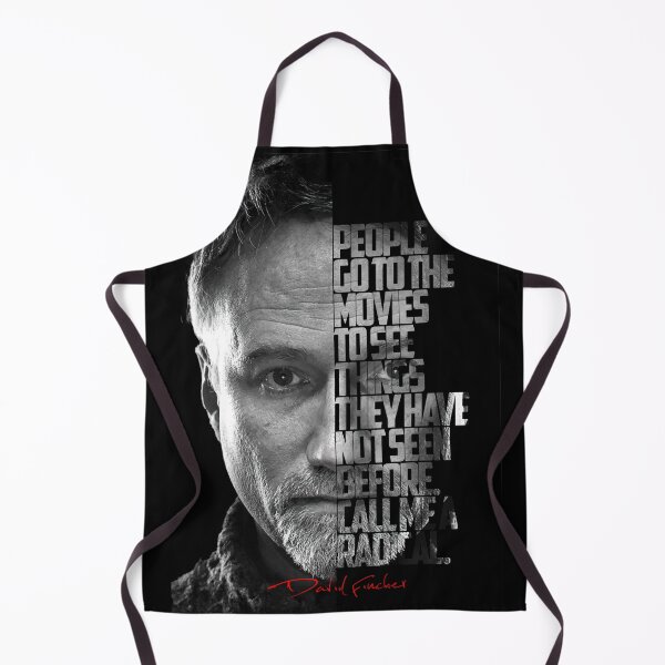 Item preview, Black and white David Fincher Quote. designed and sold by Enea Kelo.